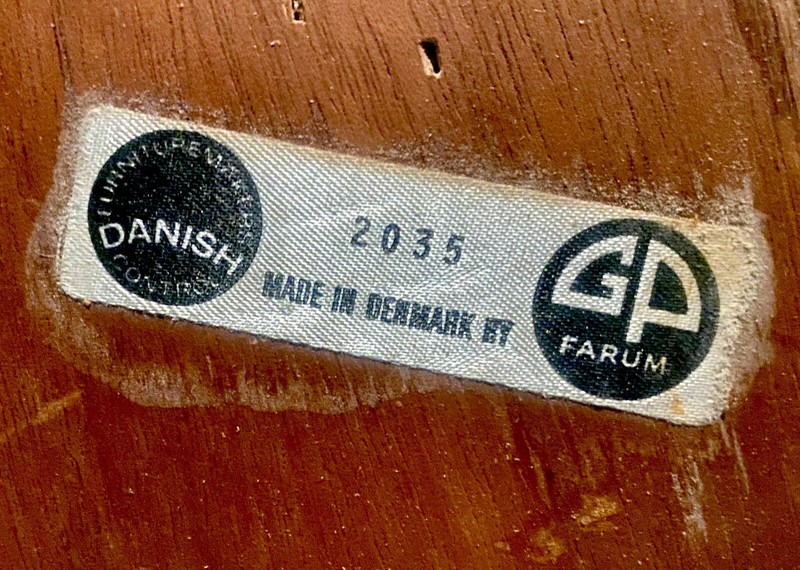 Danish Modern Teak Draw Leaf Dining Table- Restored gallery