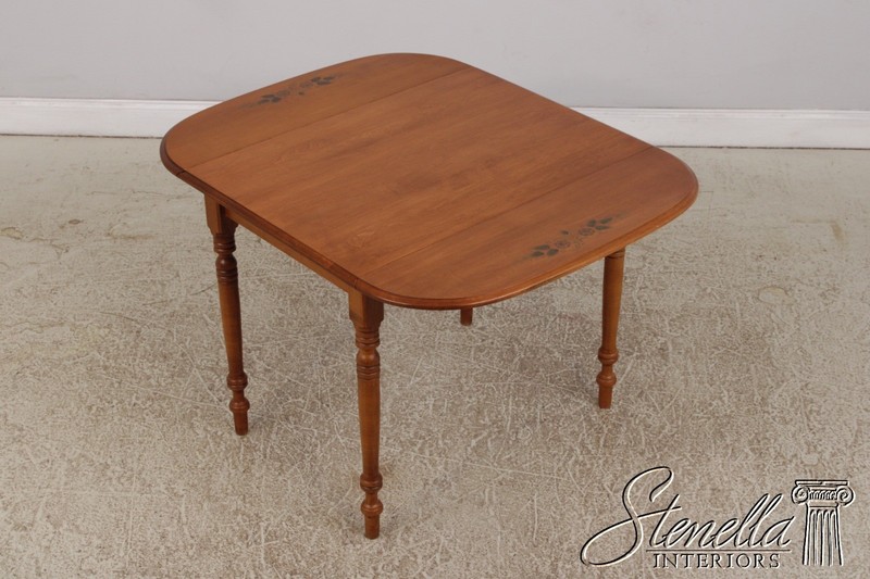 L73385: HITCHCOCK Early American Maple Dropleaf Dining Table gallery