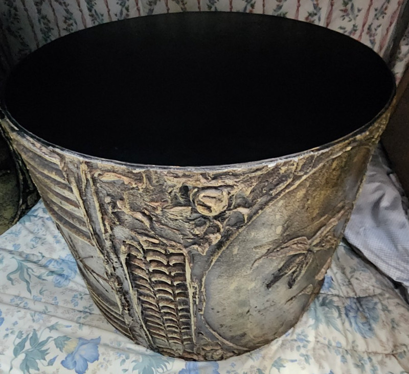 Adrian Pearsall Goop Brutalist drum table Mid Century gallery