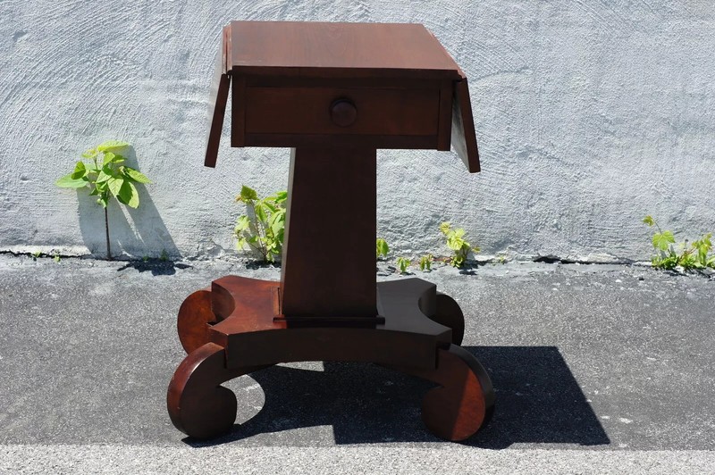 Cherry Wood Empire Dropleaf Table gallery