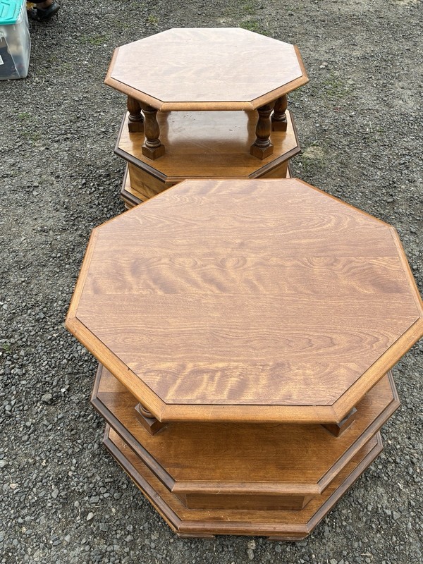 Thomas Furniture Shops 391-F Lamp Table Set of 2 End Tables with Drawer gallery