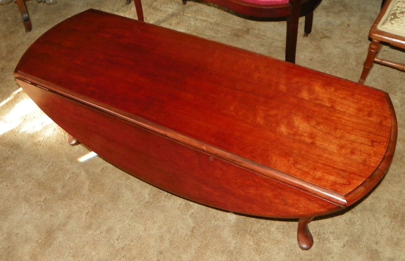 Cherry Dropleaf Coffee Table (CT-178)