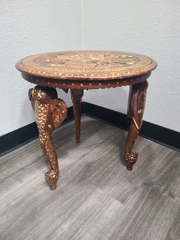 Anglo-Indian Taj Mahal side table.