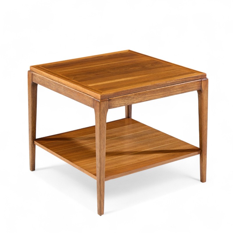 Lane Rhythm Mid Century Square Walnut Side End Table gallery