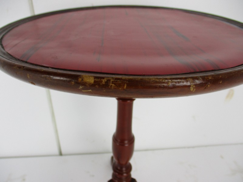 Edwardian Style Tripod Side Display Table Pedestal Plant Bonsai Stand Barn Count gallery