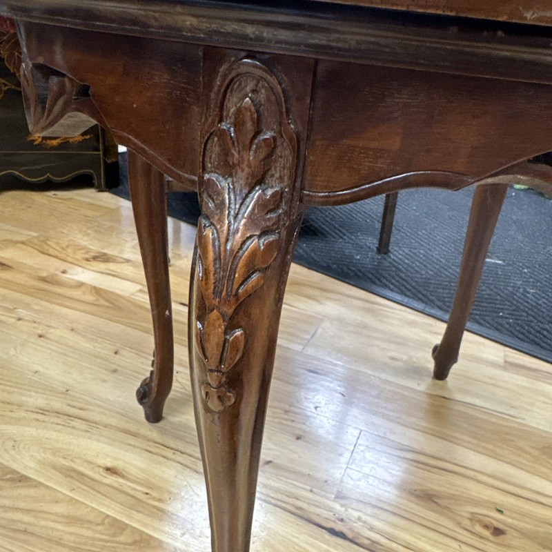Hand carved Tea Table with Removable Glass Top Tea Tray gallery