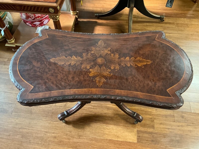 John Richard Hand Made European Crossroads Coffee Table gallery
