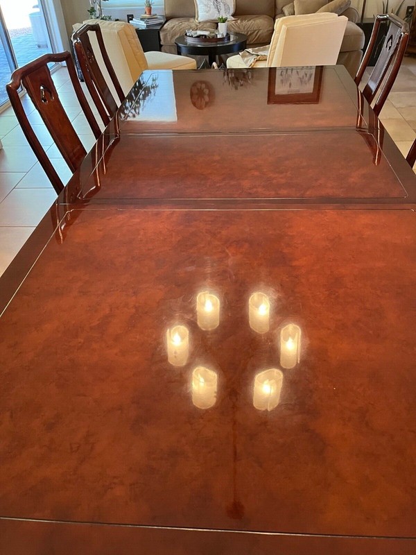 Georgian mahogany longevity table 10 x 3.75 gallery