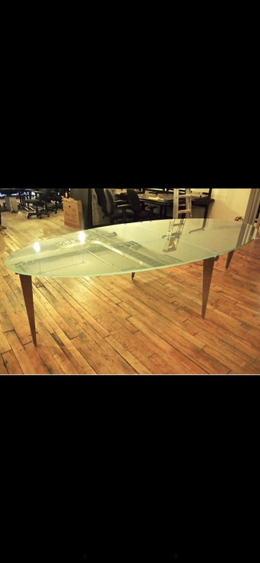 10 Foot Oval Conference Table Signed Cappellini International - 1985/ Italy gallery