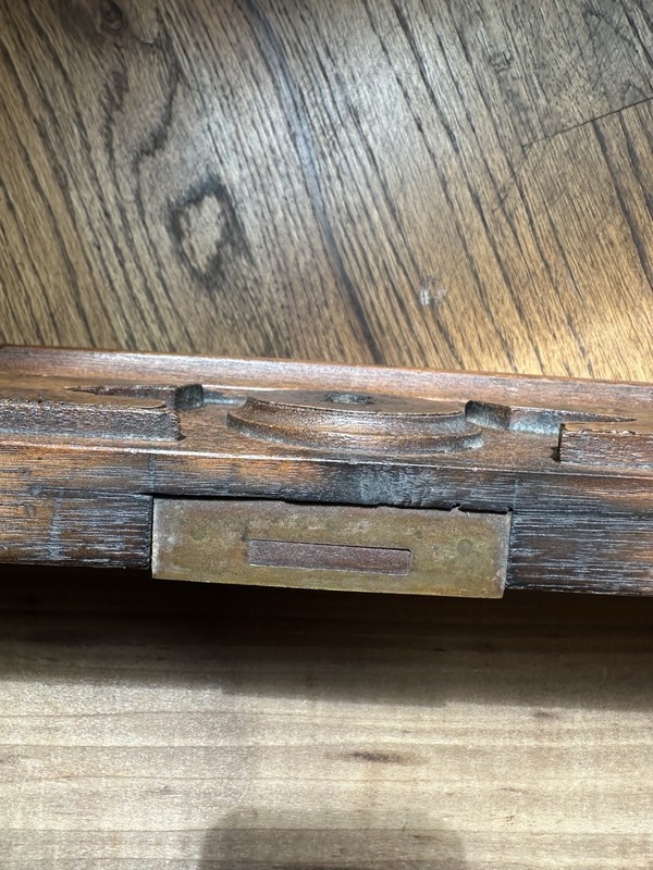 Antique H. Closterman Victorian Walnut and Burl Walnut Architect's Desk gallery