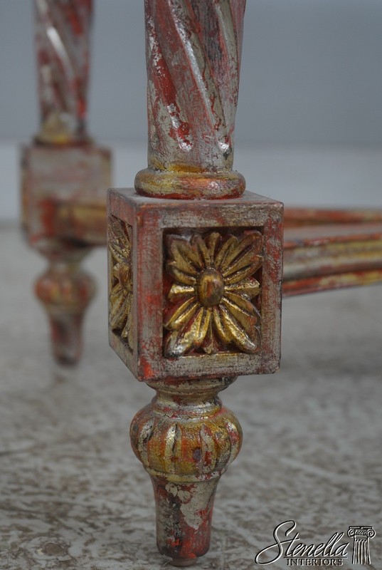 L73335: French Louis XVI Mirror Top Carved Console Table gallery