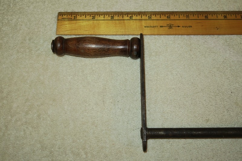 Vintage 1/2” Table Extending Winder, Crank, Winding Handle, Old Tool, English gallery