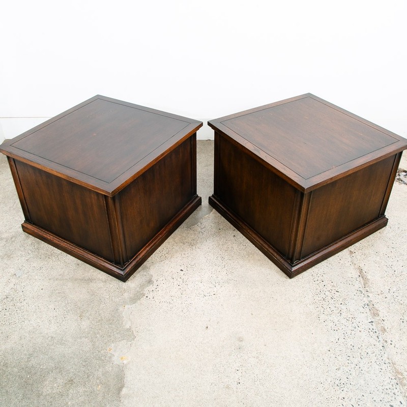 Mid Century Modern Vintage Speaker End Tables Bozak N10102A B207B B209B Hifi NM gallery