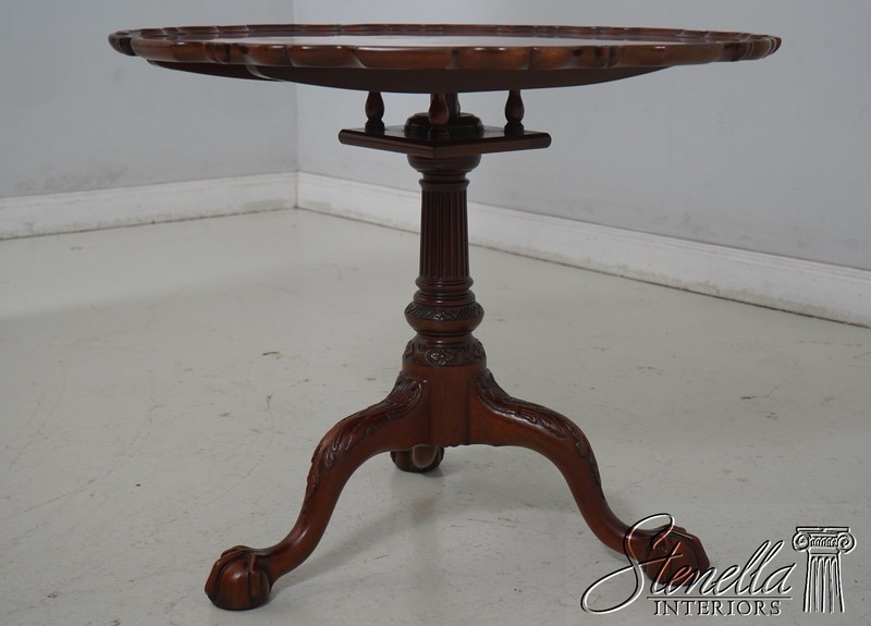 L68799: KINDEL Winterthur Collection Philadelphia Mahogany Tilt Table gallery