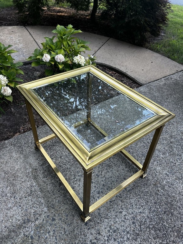 Vintage Pair Mastercraft For Pennsylvania House Hollywood Regency Side Table gallery