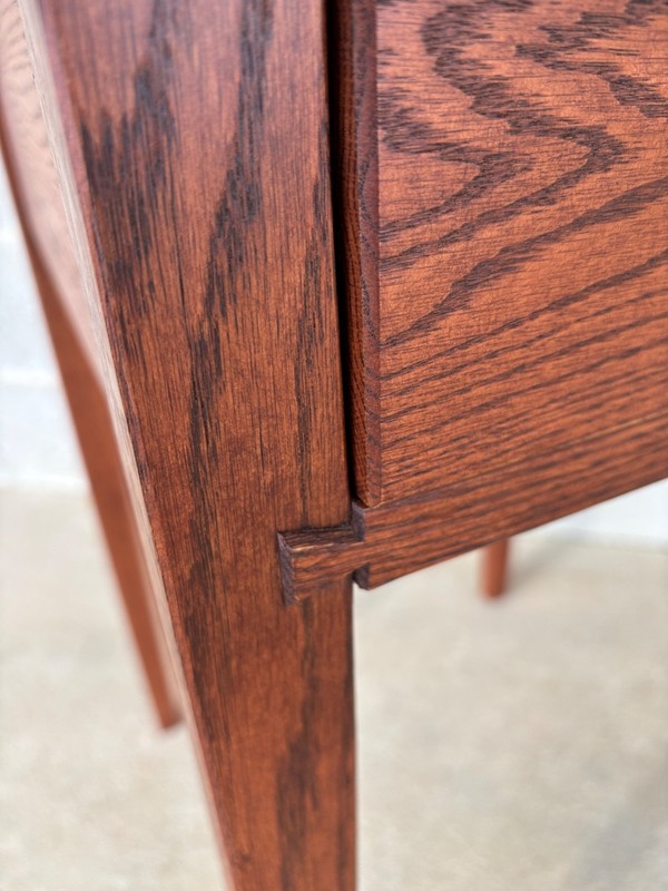 HUNT COUNTRY FURNITURE SHAKER STYLE OAK SINGLE DRAWER SIDE TABLE (FREE SHIPPING) gallery