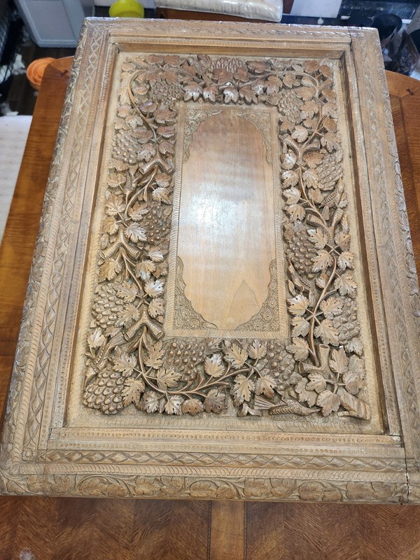 Antique Hand Carved Table gallery