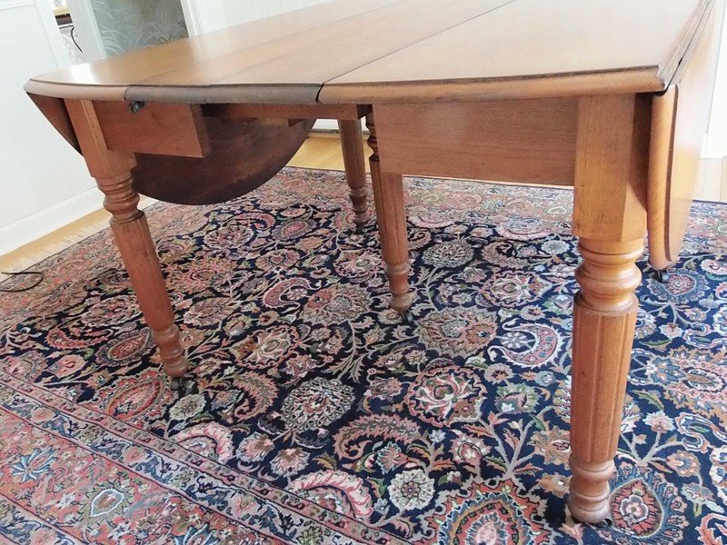 Antique Dining Table 100+ Years Solid Pecan Wood Dining Table For 10 Persons gallery