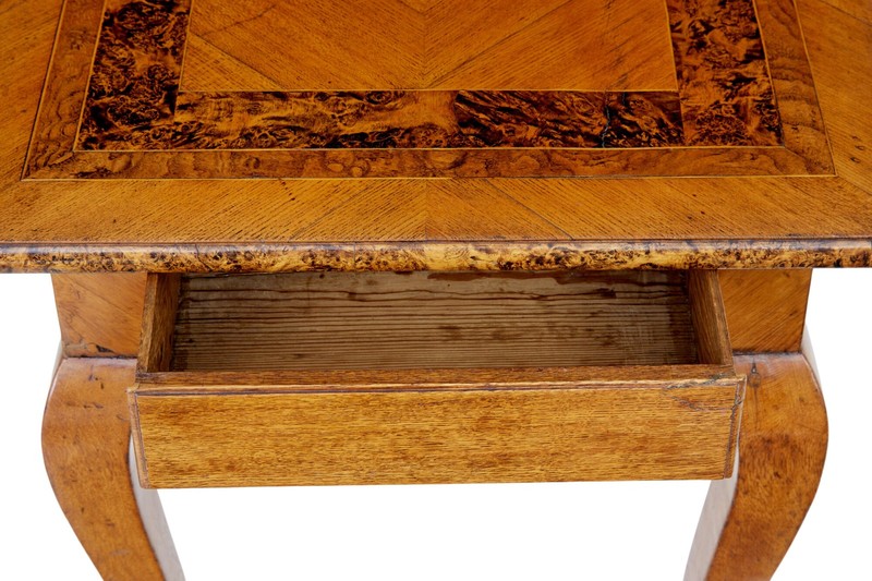 SWEDISH MID 19TH CENTURY ALDER ROOT OCCASIONAL TABLE gallery