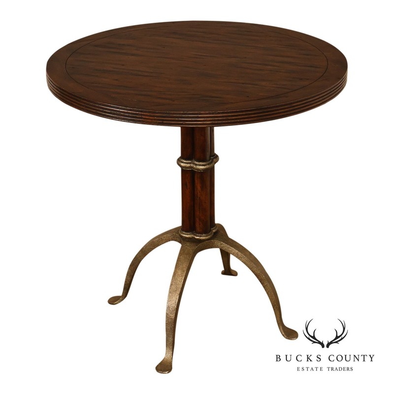 Theodore Alexander ‘L’Usine’ Round Bistro Accent Table