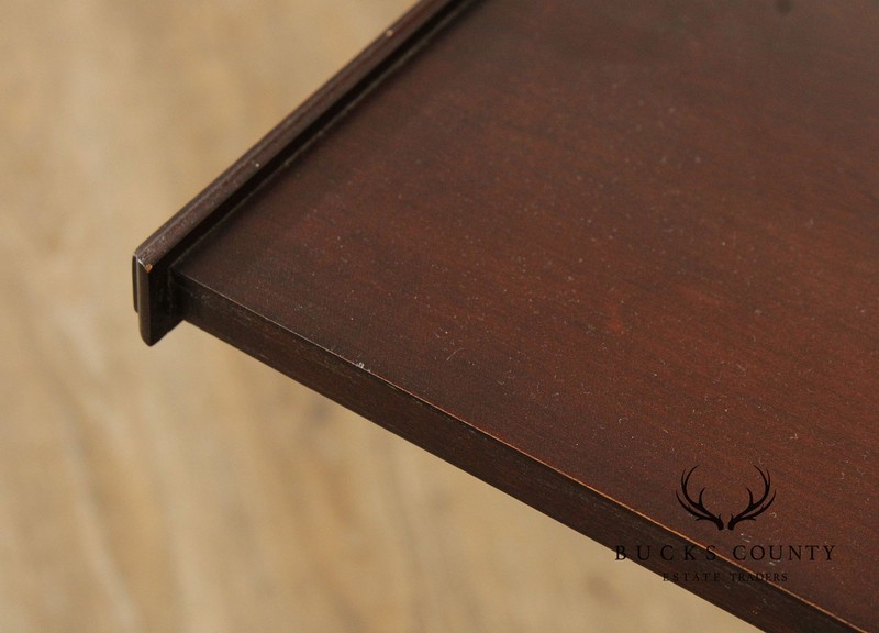 Statton Chippendale Style Cherry Tea Table gallery