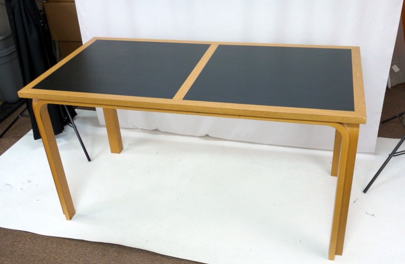 Mid Century DANISH dining library Table DESK Thygesen Sorensen Breakfast Club ! gallery