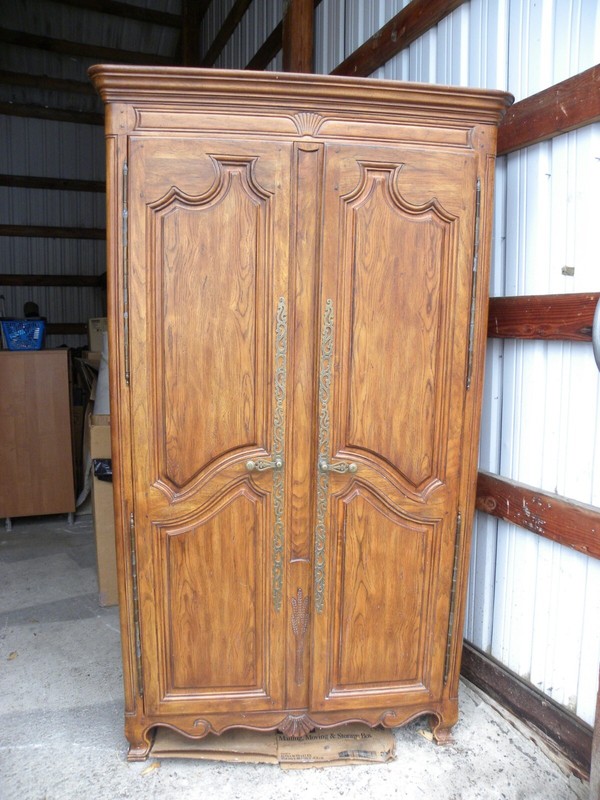 Amoire by Thomasville solid Oak