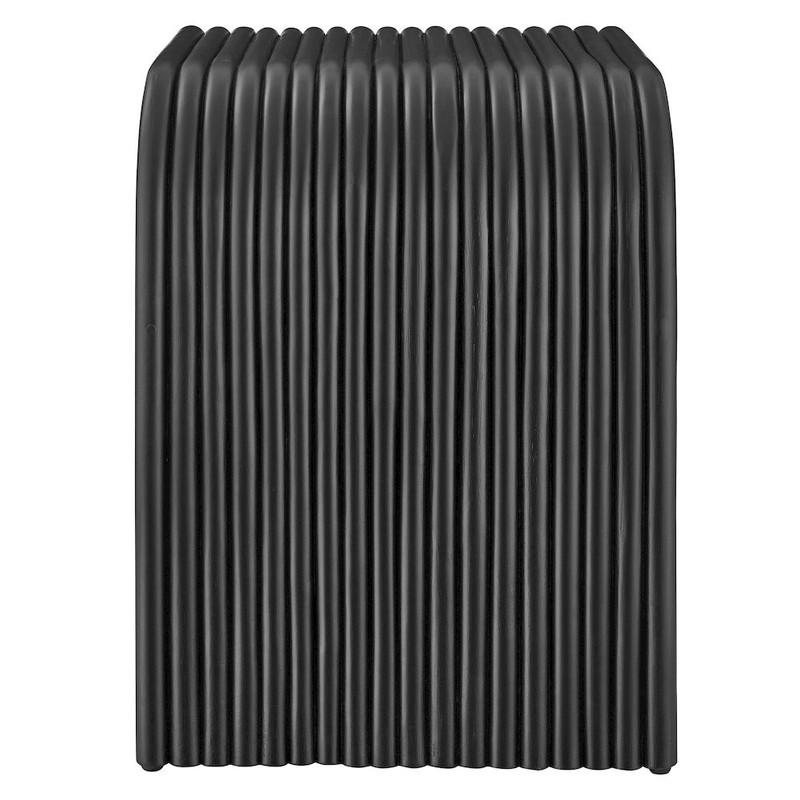 Eve Curved Natural Rattan Side Table gallery