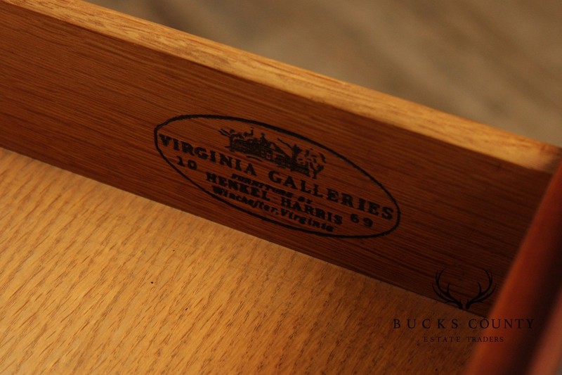 Henkel Harris Solid Wild Black Cherry Queen Anne Lowboy gallery