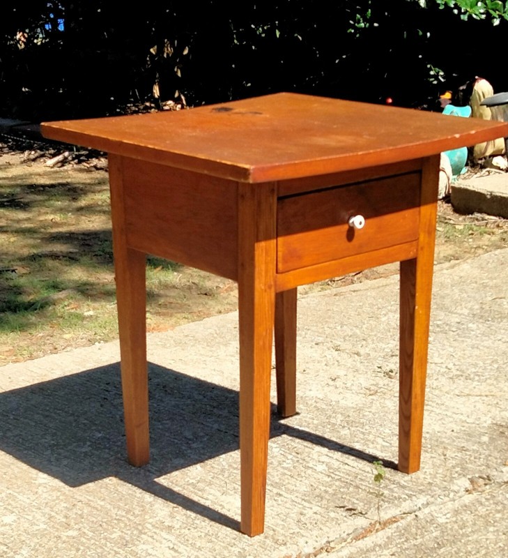 Original Shaker Side Table 19.75" L X 19.25" W x 22" H gallery
