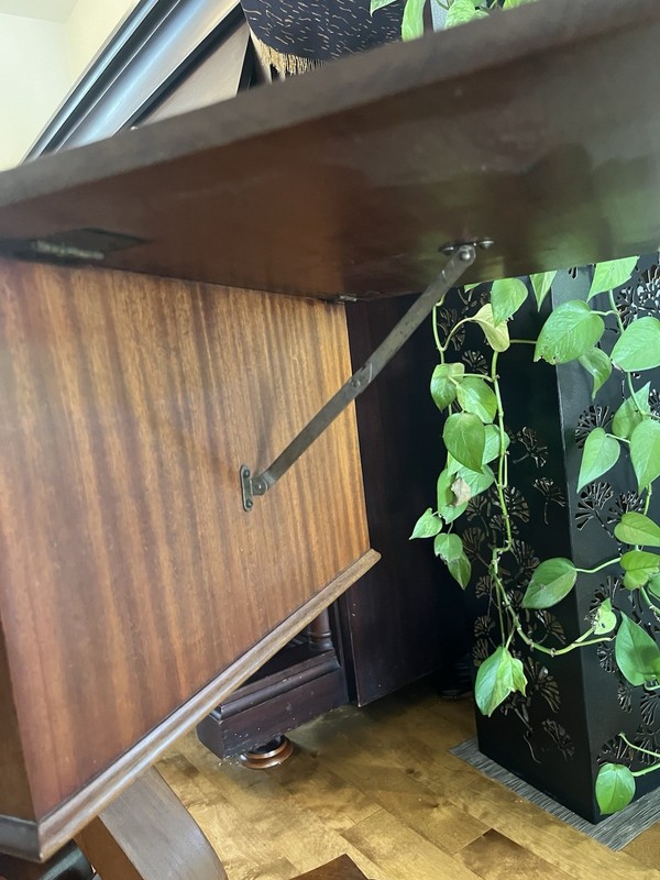 Antique American Empire Drop-Leaf Table gallery