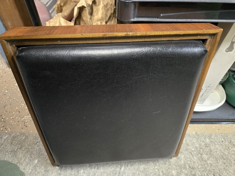Pairr Lane Rolling Cube Storage Ottoman End Tables Game Board Black Flip Top gallery