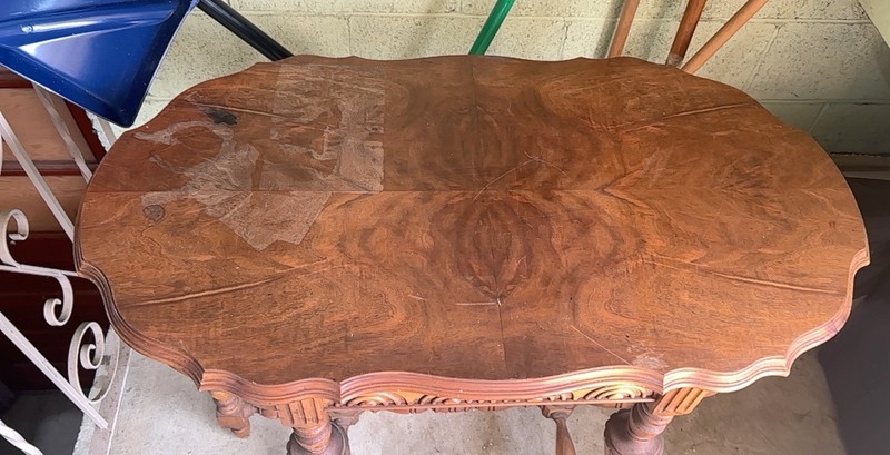 Wurlitzer Console/Side/Entry Table c.1900 in Mahogany gallery