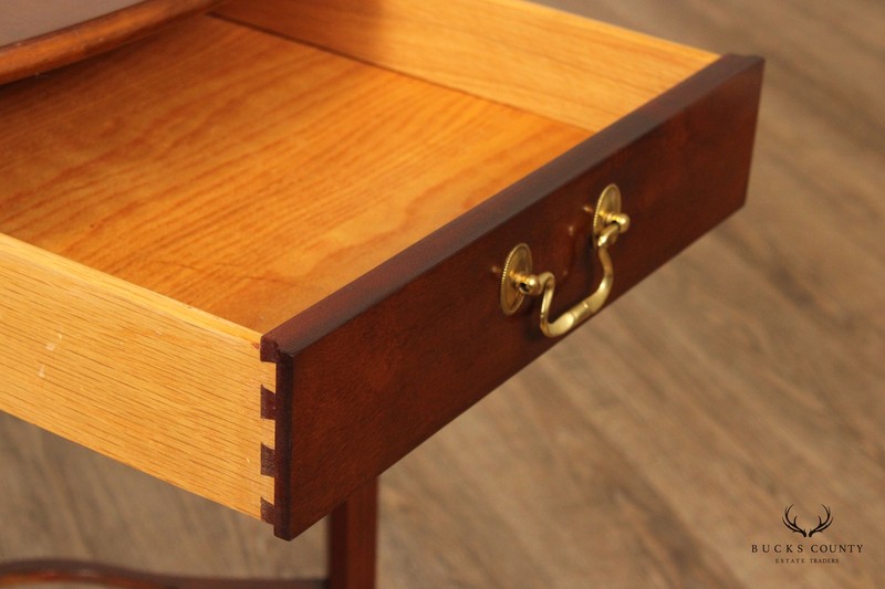 Councill Craftsmen Chippendale Style Mahogany Drop Leaf Side Table gallery