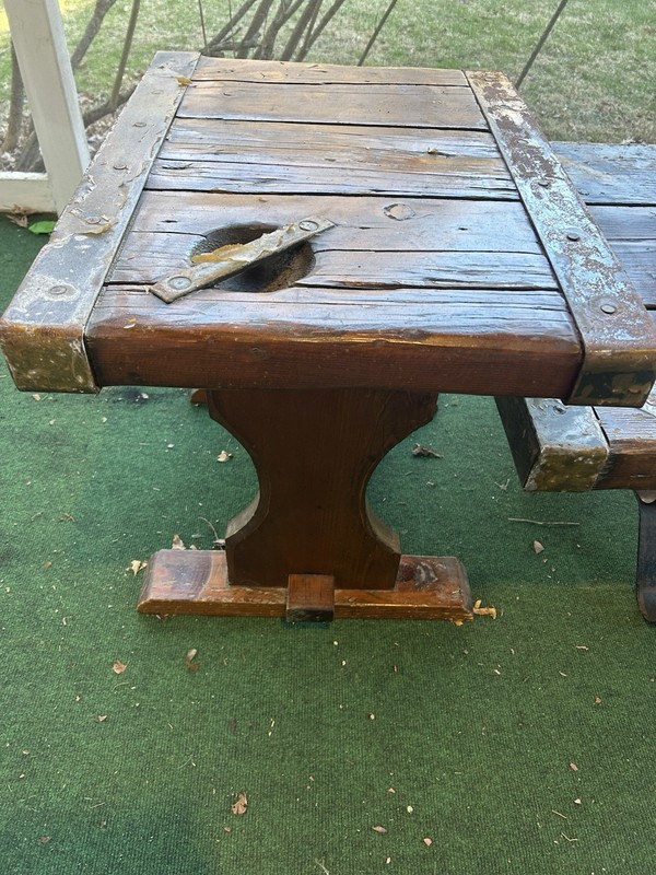 Antique WWII Liberty Ship Hatch Tables gallery