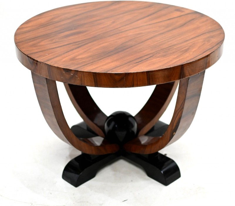 Art Deco Side Table Cocktail Tables Mahogany Furniture