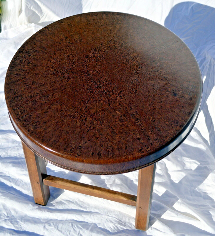 1930's Art Deco Table, Bakelite Top, Oak Legs Goodearl Brothers Ltd High Wycome. gallery
