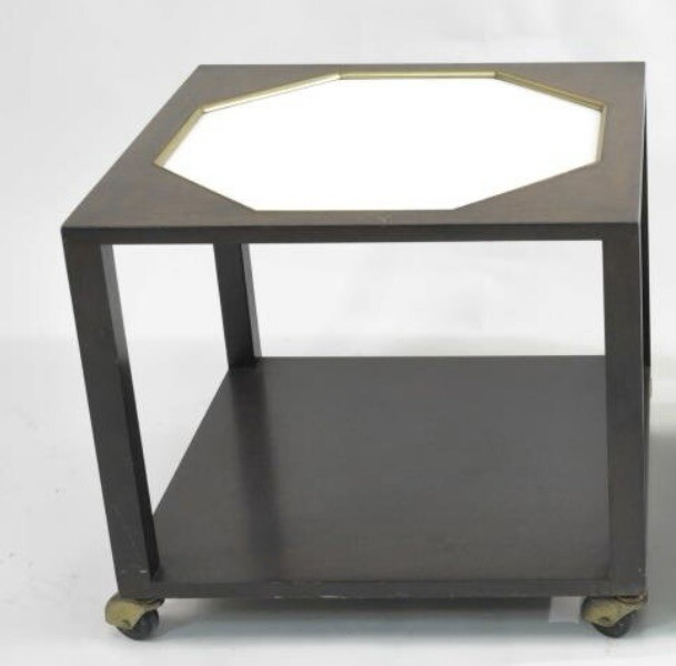 HARVEY PROBBER Square Side Table w/ Casters gallery