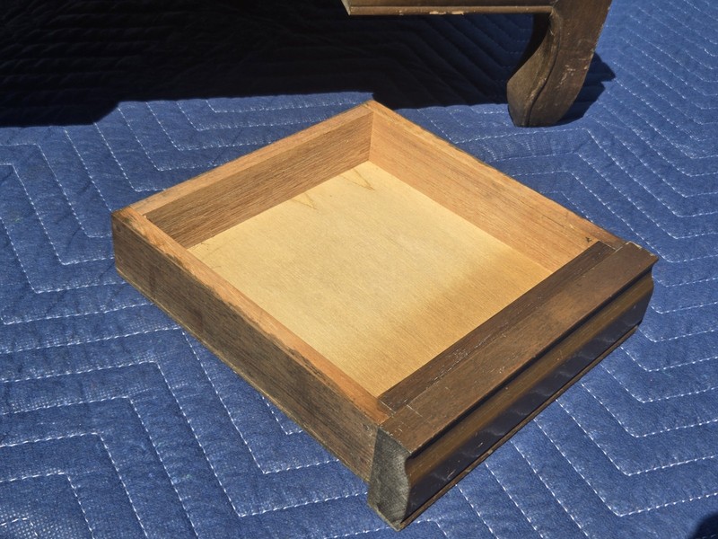Vintage Asian Chinese Custom Chess Table with drawer 22 X 22 X 7" gallery