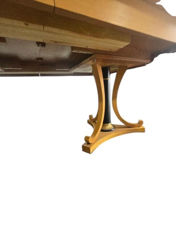 Baker Furniture Regency-Style Double Pedestal Dining Table gallery