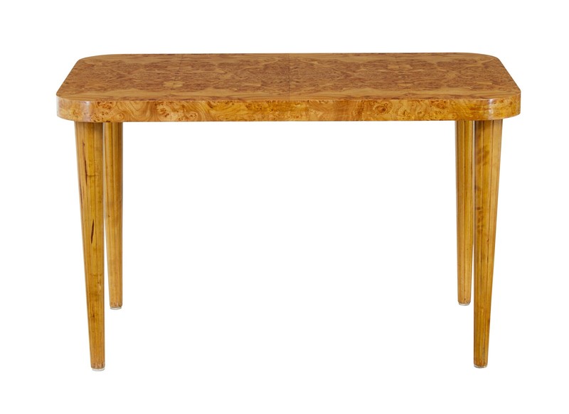 MID 20TH CENTURY SCANDINAVIAN ELM ROOT COFFEE TABLE gallery