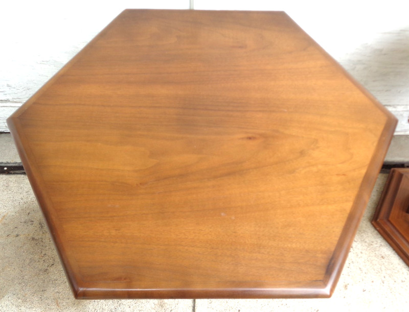 2 Vintage Mid Century Modern End Side Accent Tables Pair Nice! gallery