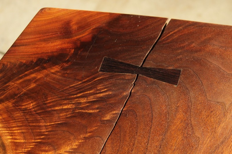Live Edge Coffee Table by Gino Russo, 1970s gallery