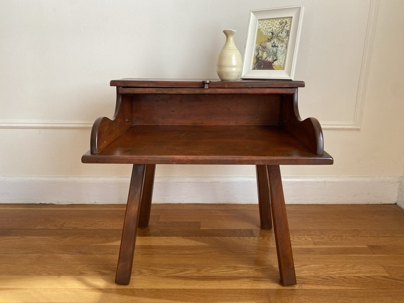 Vintage Sprague & Carleton Cobbler’s Table with Drop Leaf - Extremely Rare gallery