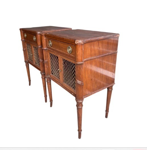 Pair of Vintage Regency Style Side Tables gallery