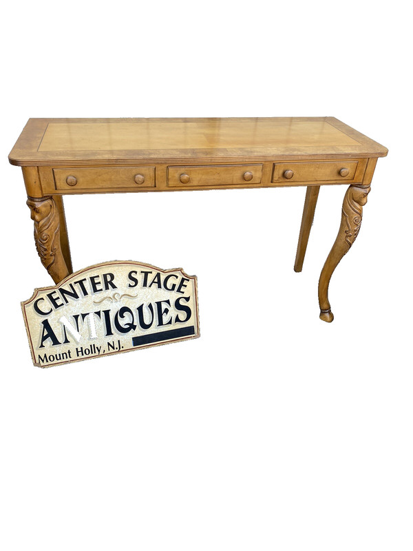 65278 Modern SHERRILL CTH Maple Figural Console Table Stand