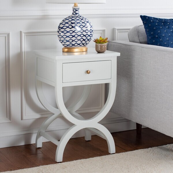 Safavieh MAXINE ACC TABLE W STORAGE DRW, Reduced Price 2172753707 AMH6608A gallery