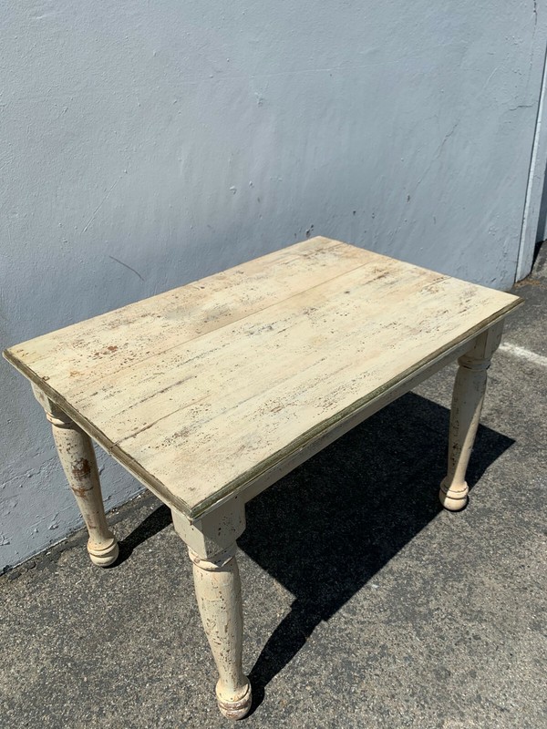 Antique Wood Table Traditional Shabby Chic Nightstand Accent Side End Table gallery