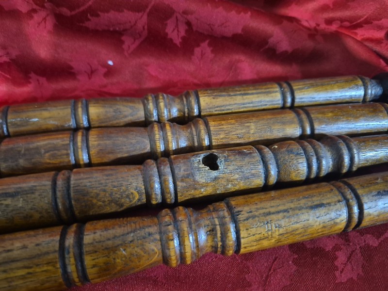 4 Vintage Oak Table Legs gallery