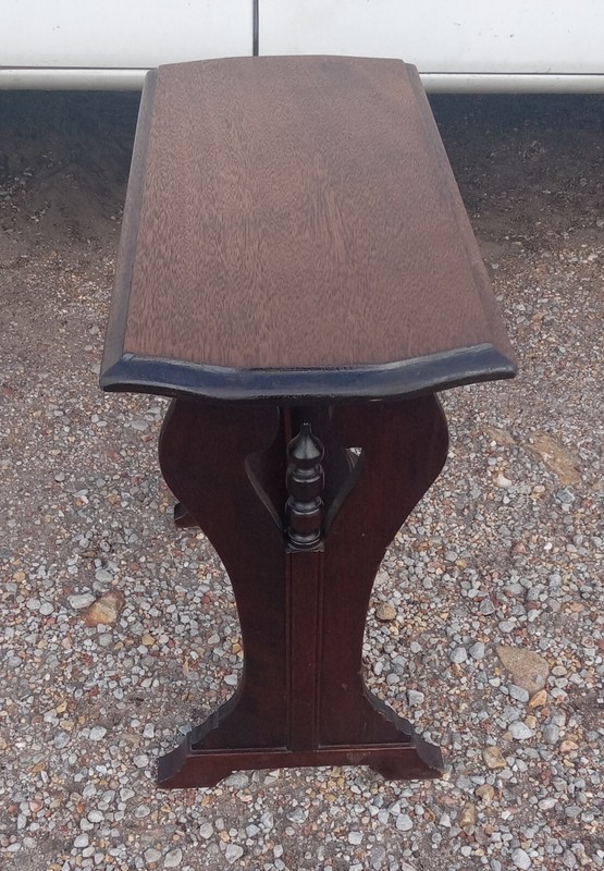 Mahogany Bookshelf End Table / Side Table (BST-4)